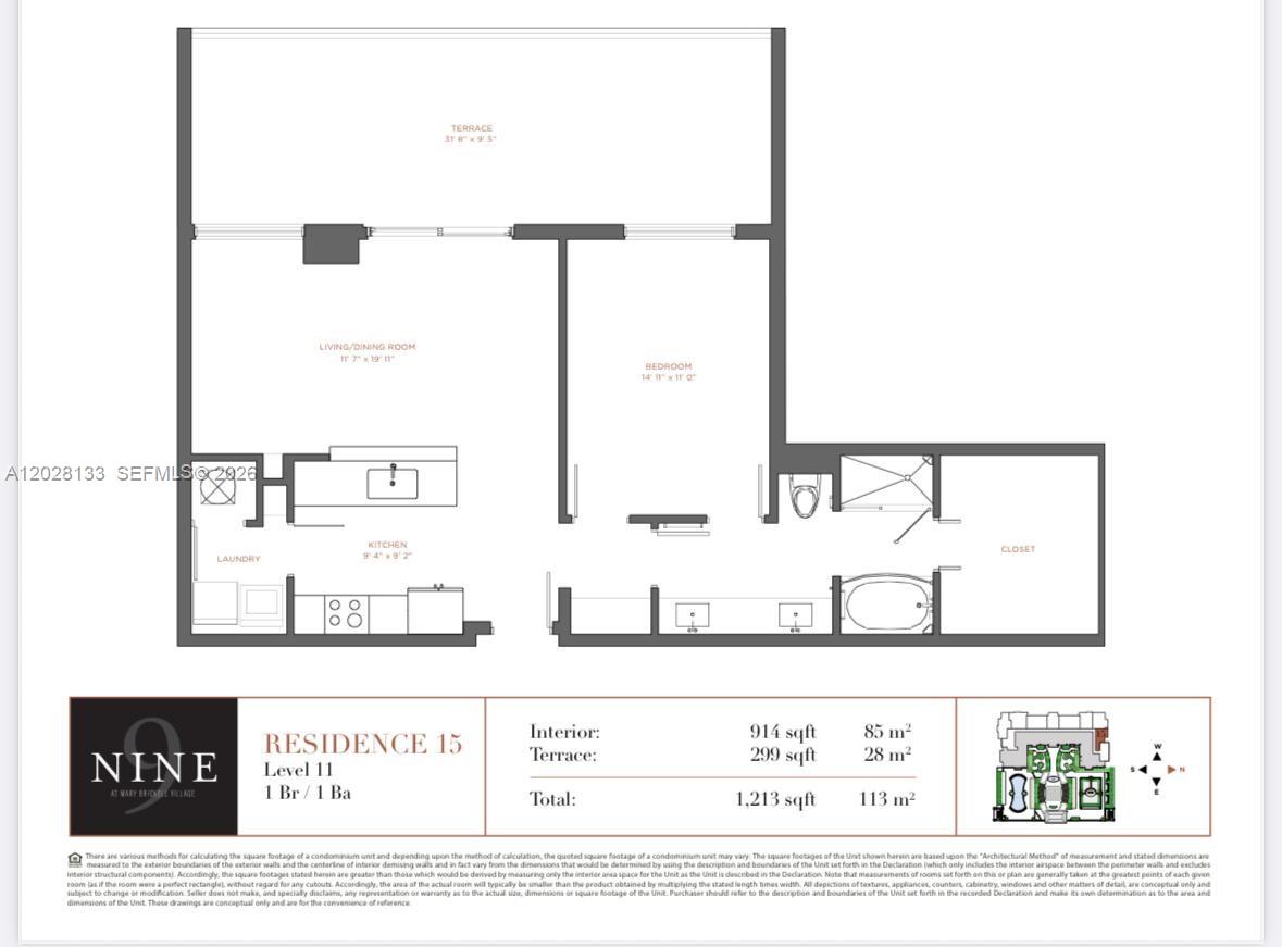 999 SW 1st Ave #1115, Miami FL 33130