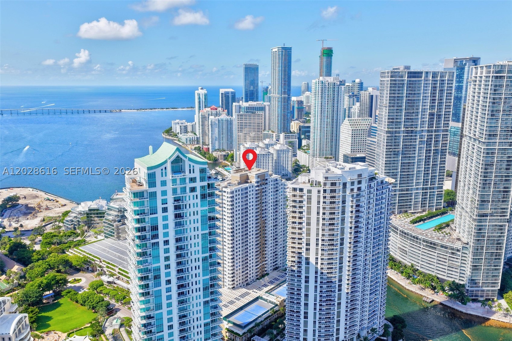 801 Brickell Key Blvd #906, Miami FL 33131