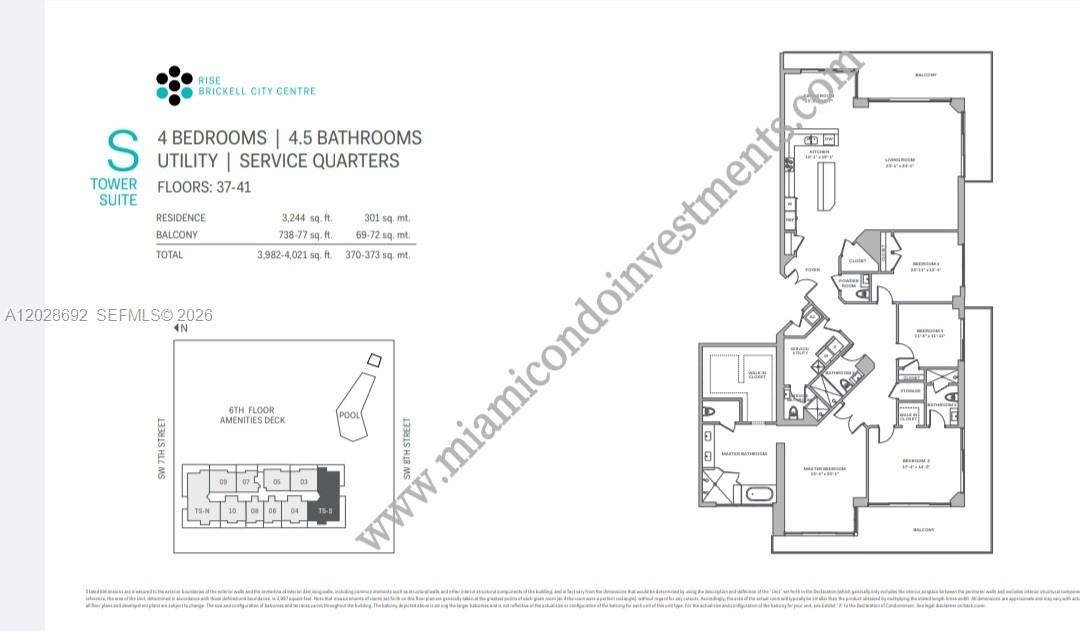 88 SW 7th St #4001, Miami FL 33130