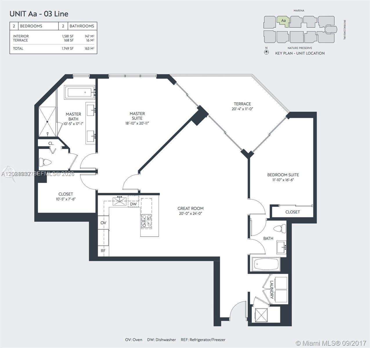17111 N Biscayne Blvd #1703, North Miami Beach FL 33160