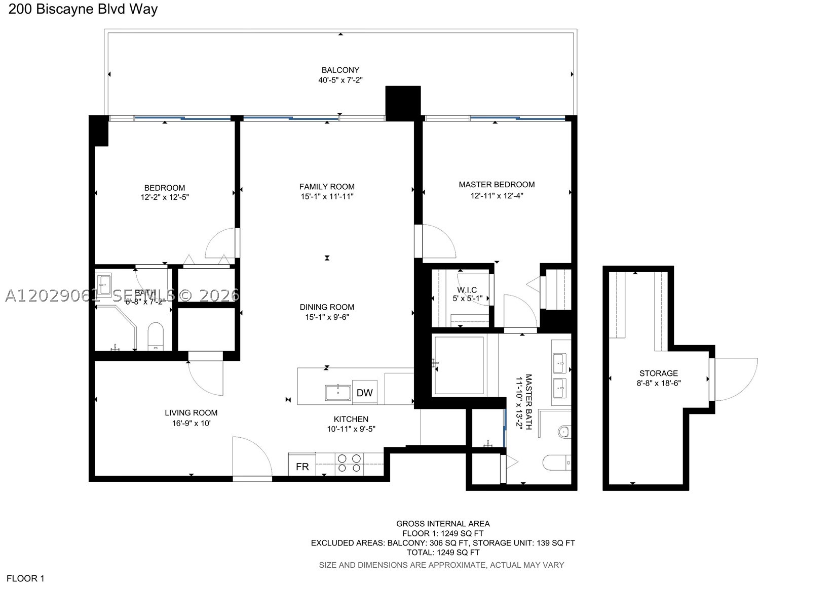 200 Biscayne Boulevard Way #4812, Miami FL 33131