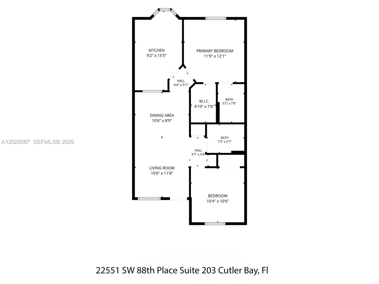 22551 SW 88th Pl #203-1, Cutler Bay FL 33190