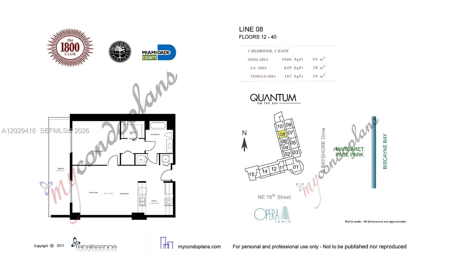 1800 N Bayshore Dr #2308, Miami FL 33132