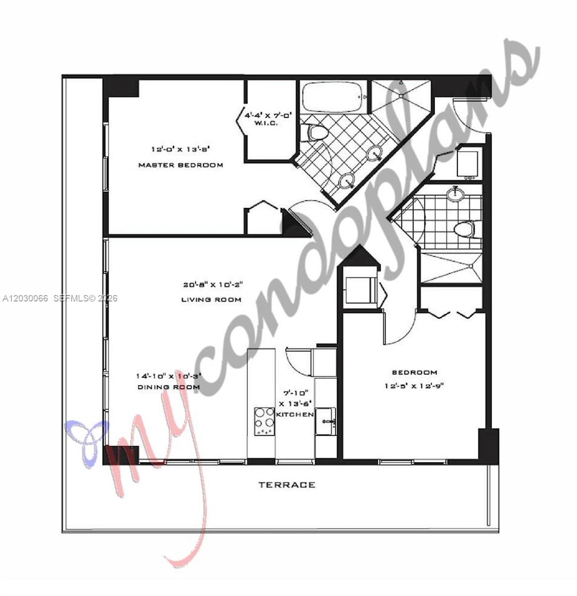 79 SW 12th St #3201-S, Miami FL 33130