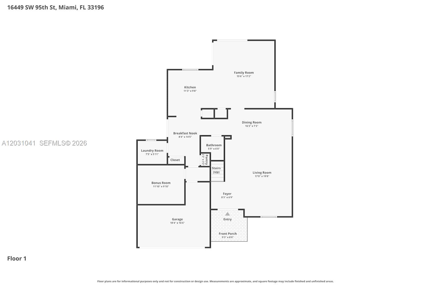 16449 SW 95th St #16449, Miami FL 33196