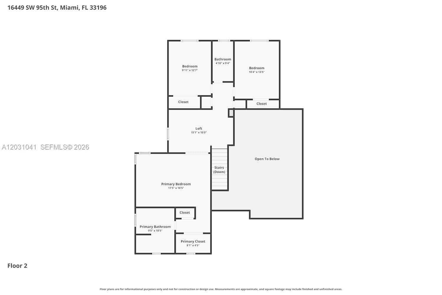 16449 SW 95th St #16449, Miami FL 33196