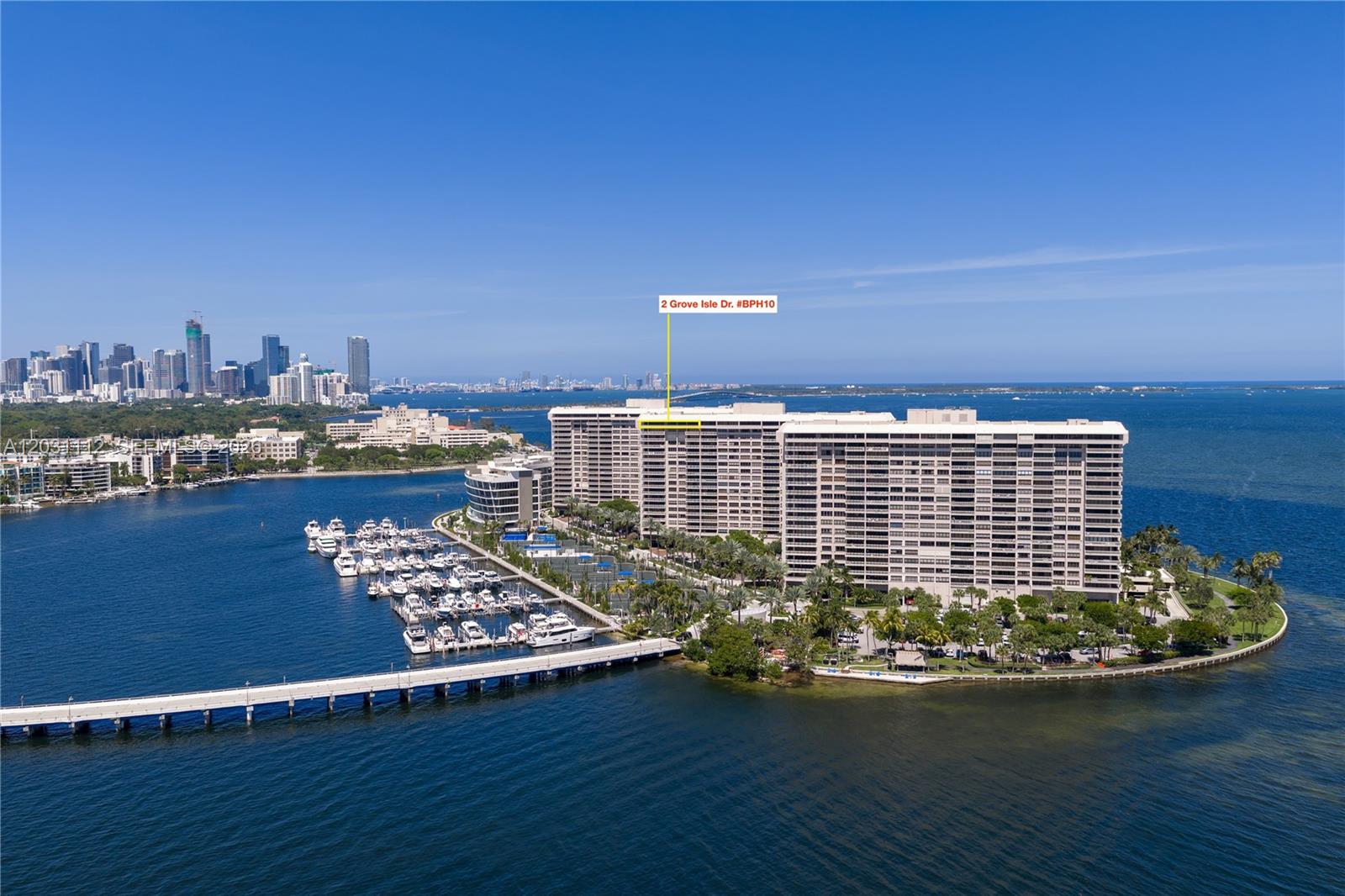 2 Grove Isle Dr #BPH10, Miami FL 33133