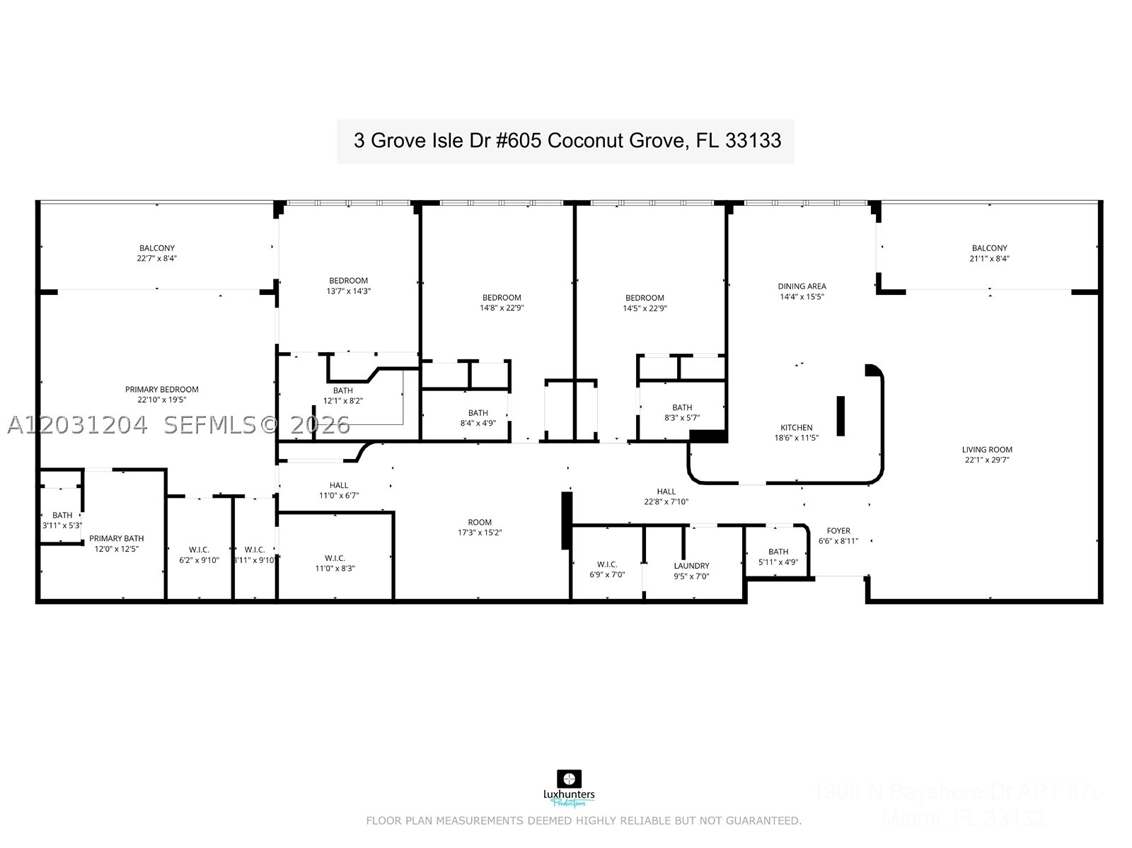 3 Grove Isle Dr #C605, Miami FL 33133
