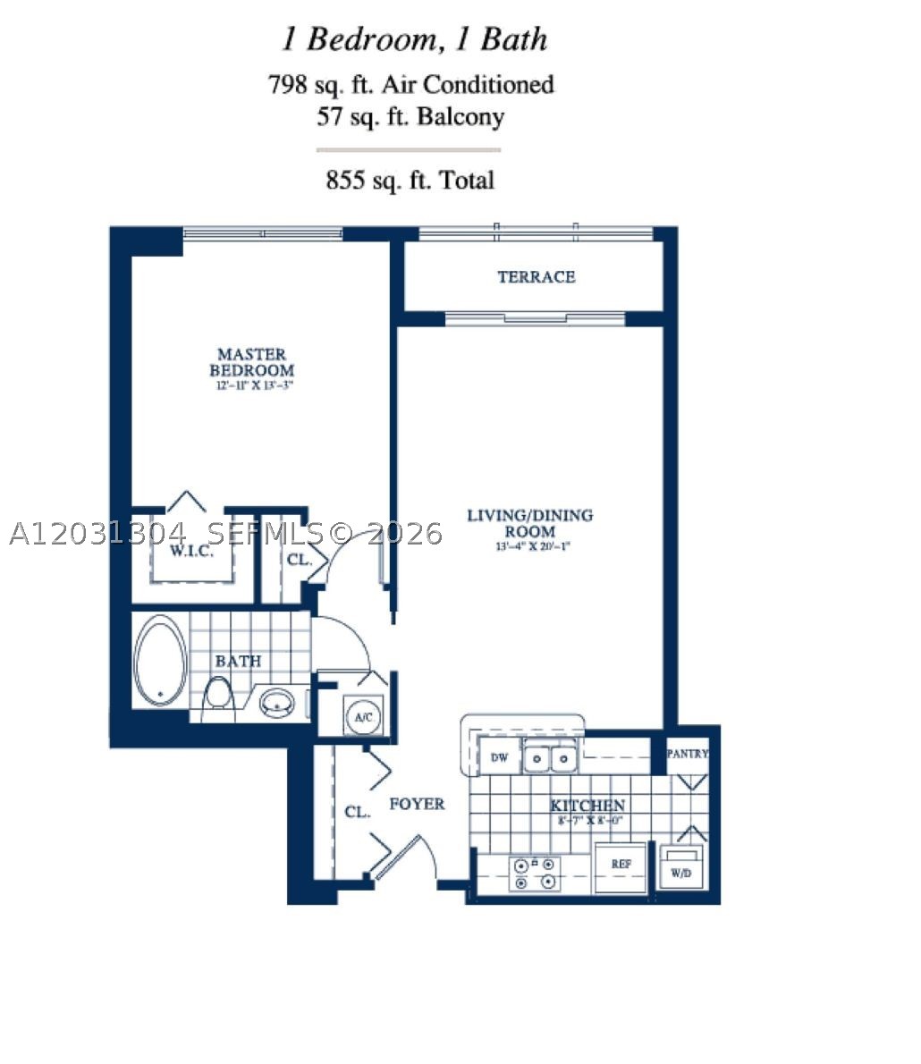90 Alton Rd #2506, Miami Beach FL 33139