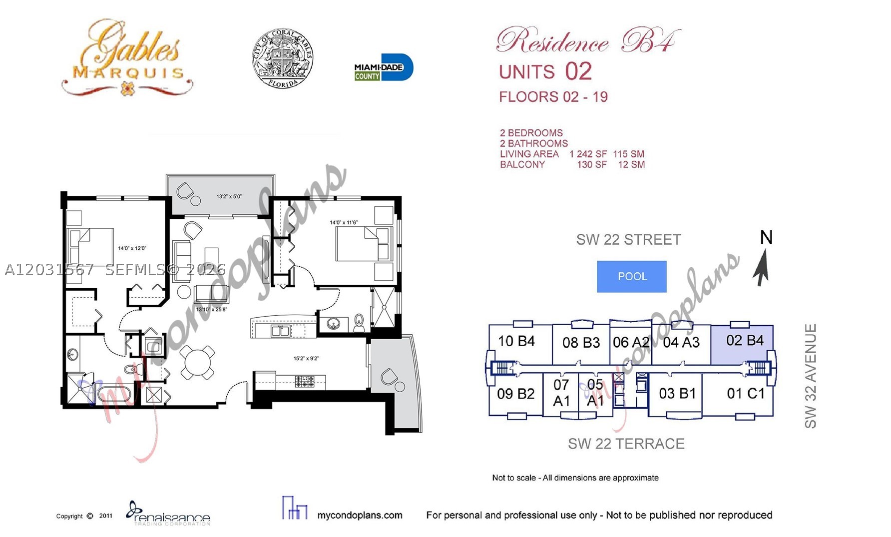 3232 SW 22nd Ter #802, Miami FL 33145