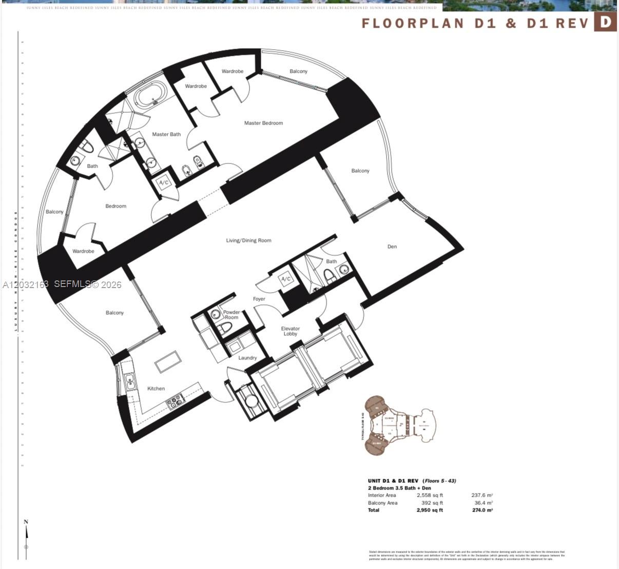 15901 Collins Ave #904, Sunny Isles Beach FL 33160