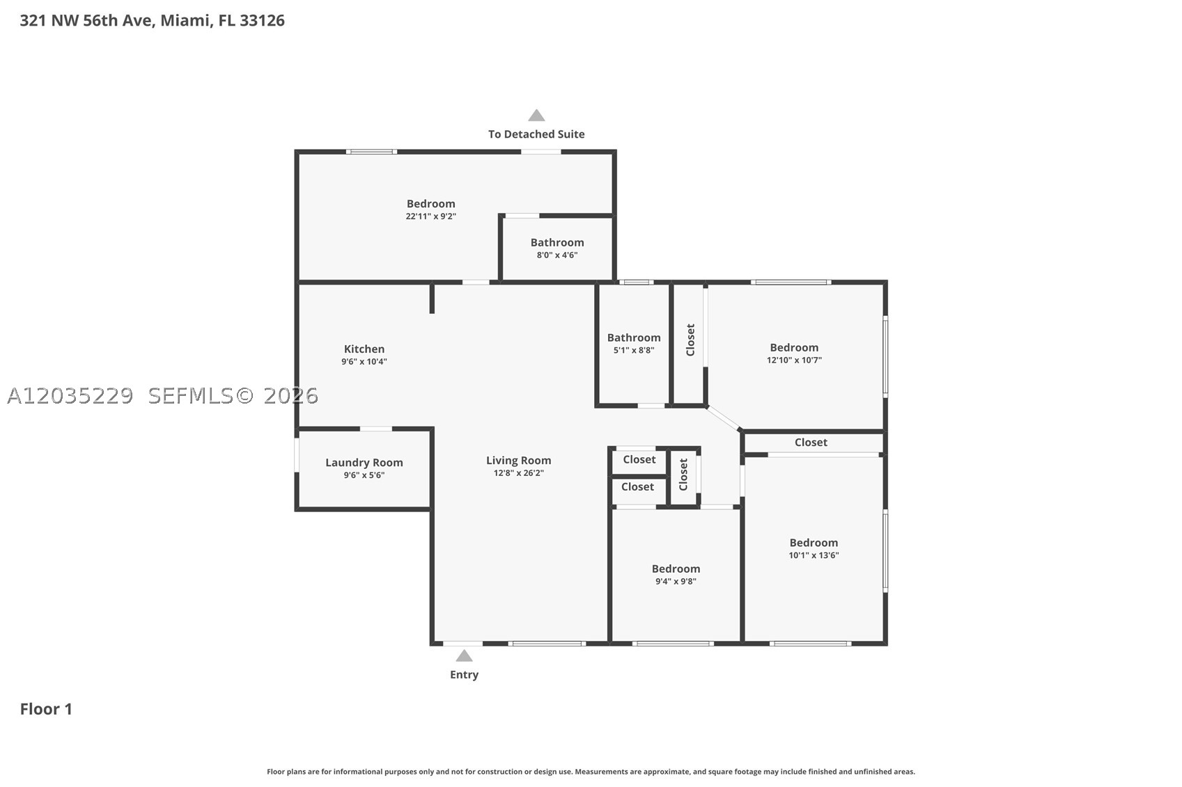 321 NW 56th Av, Miami FL 33126