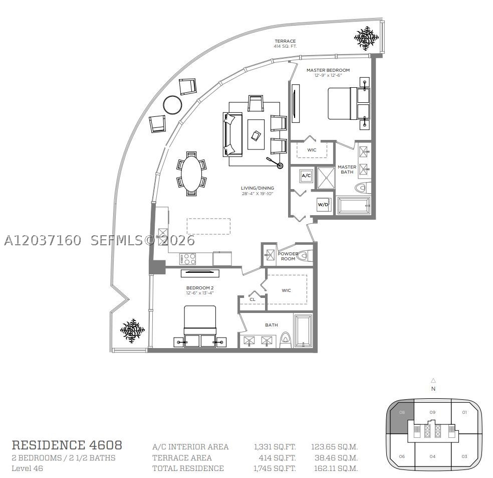 45 SW 9th St #4608, Miami FL 33130