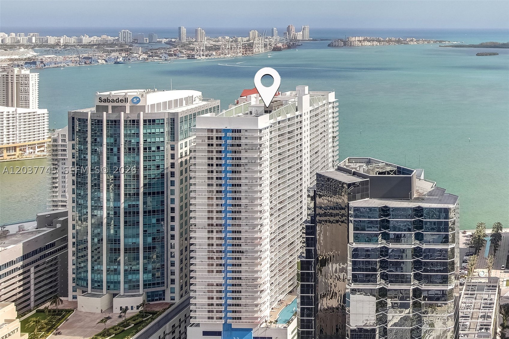1200 Brickell Bay Dr #3714, Miami FL 33131