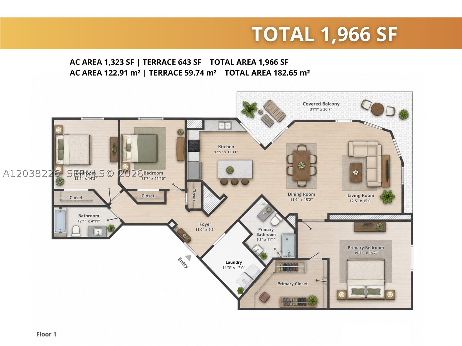 9201 Collins Ave (Remodel & Furniture) #422, Surfside FL 33154