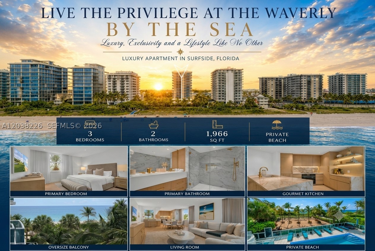 9201 Collins Ave (Remodel & Furniture) #422, Surfside FL 33154