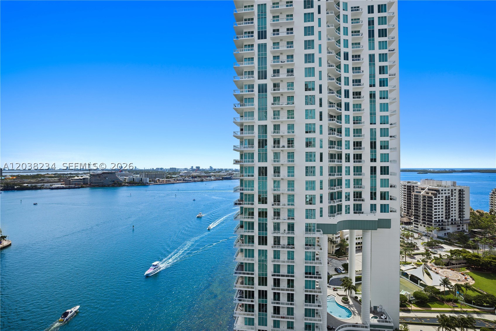901 Brickell Key Blvd #2408, Miami FL 33131