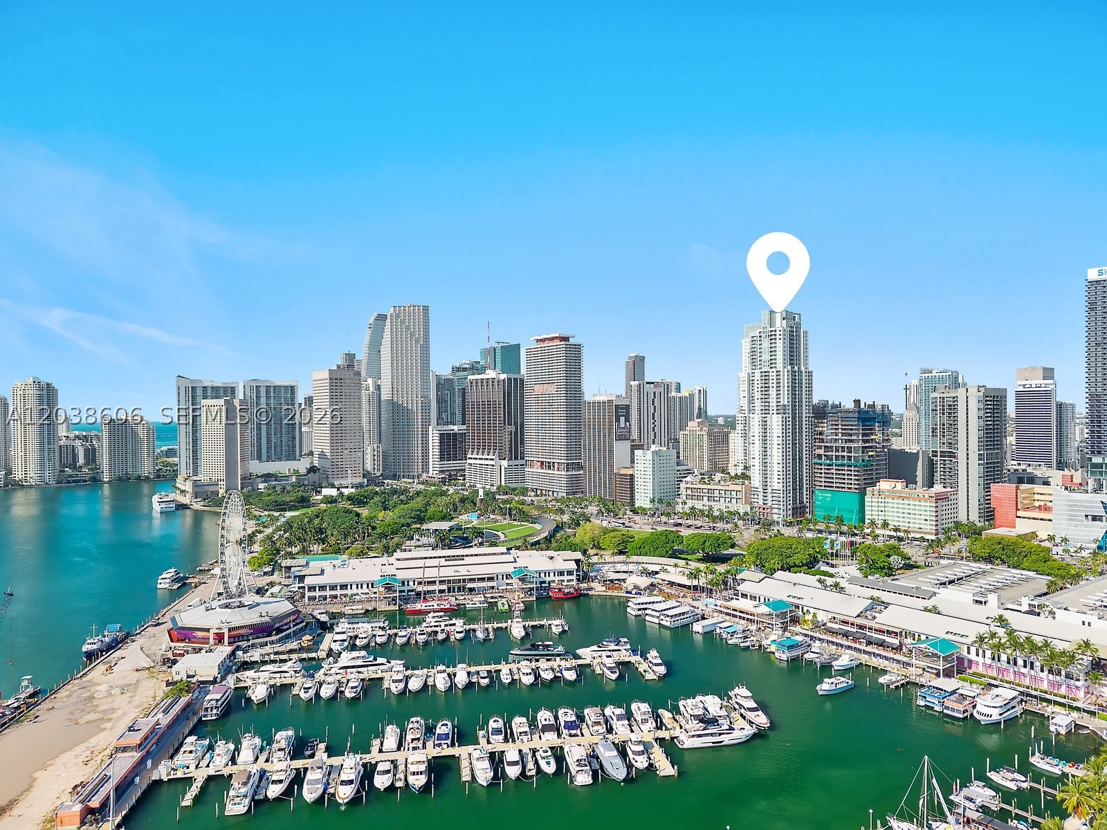 244 Biscayne Blvd #1803, Miami FL 33132