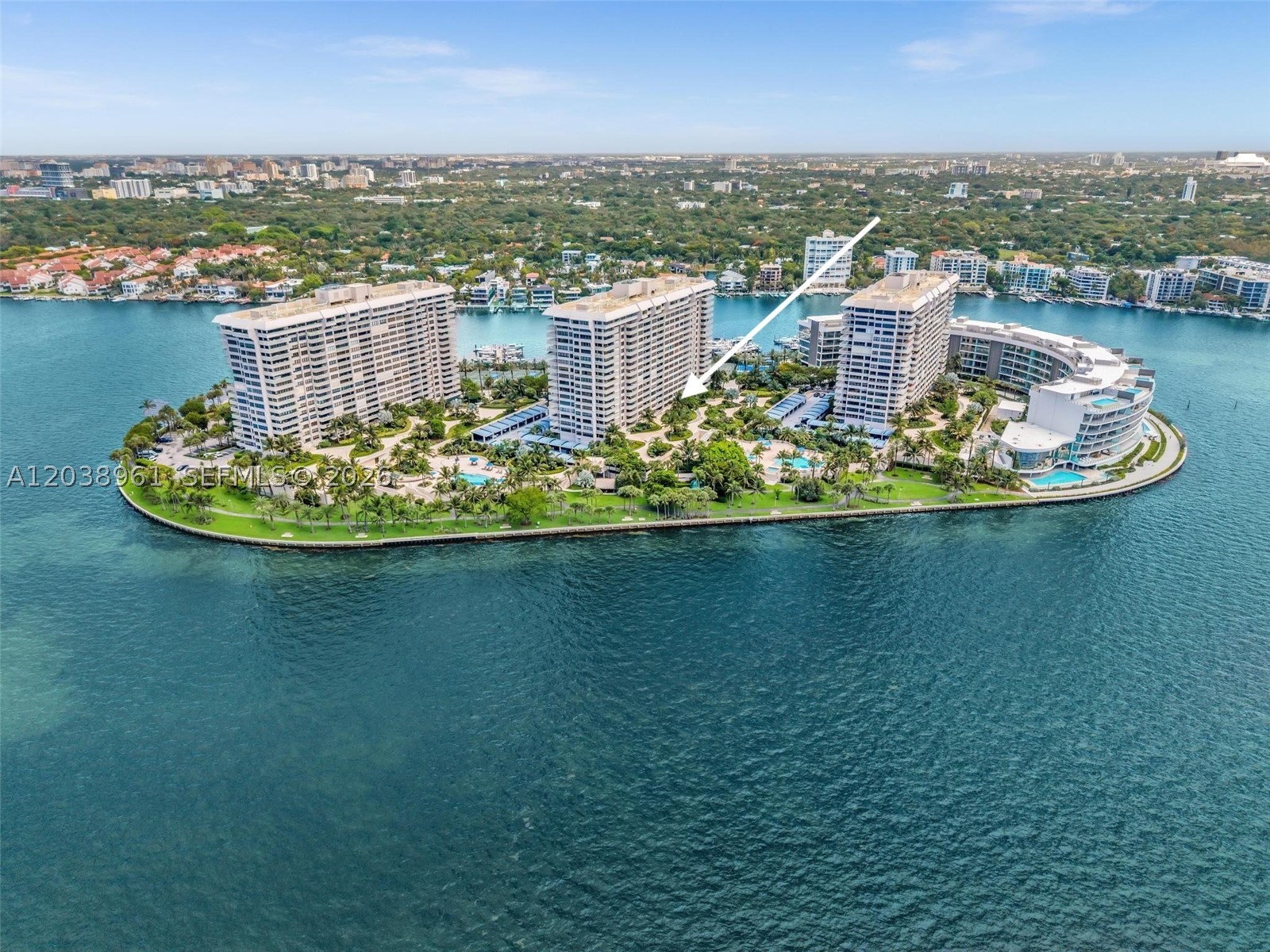 2 Grove Isle Dr #B205, Miami FL 33133