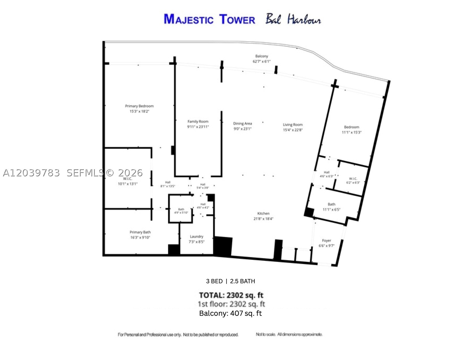 9601 Collins Ave #402, Bal Harbour FL 33154