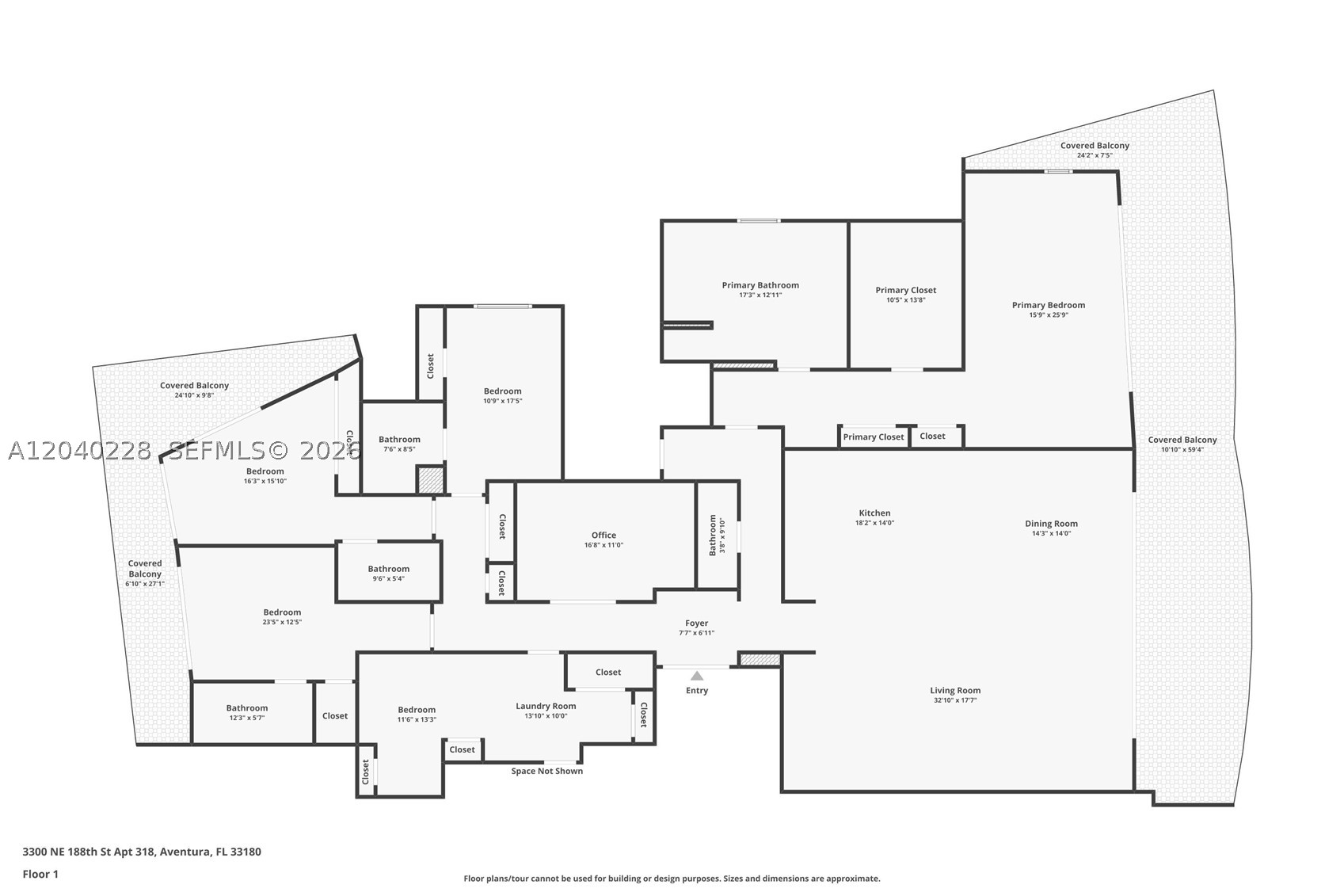 3300 NE 188th St #318, Aventura FL 33180