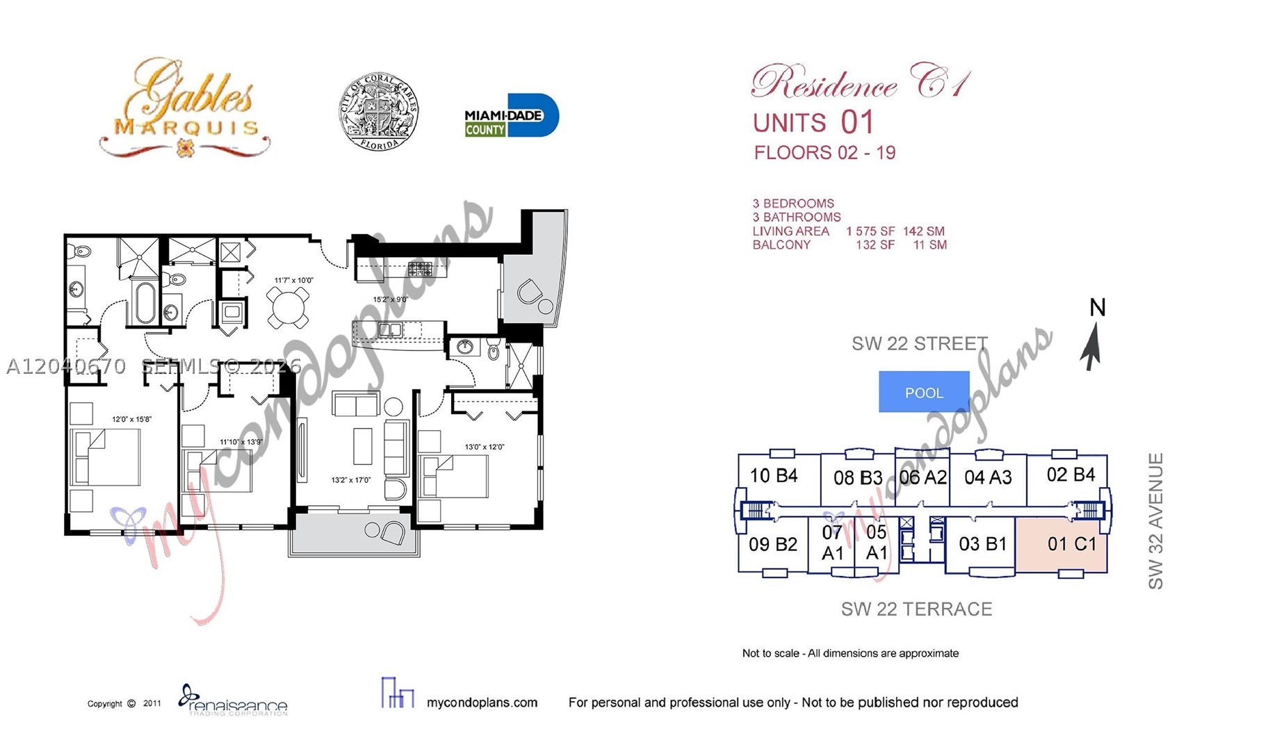 3232 SW 22nd Ter #601, Miami FL 33145