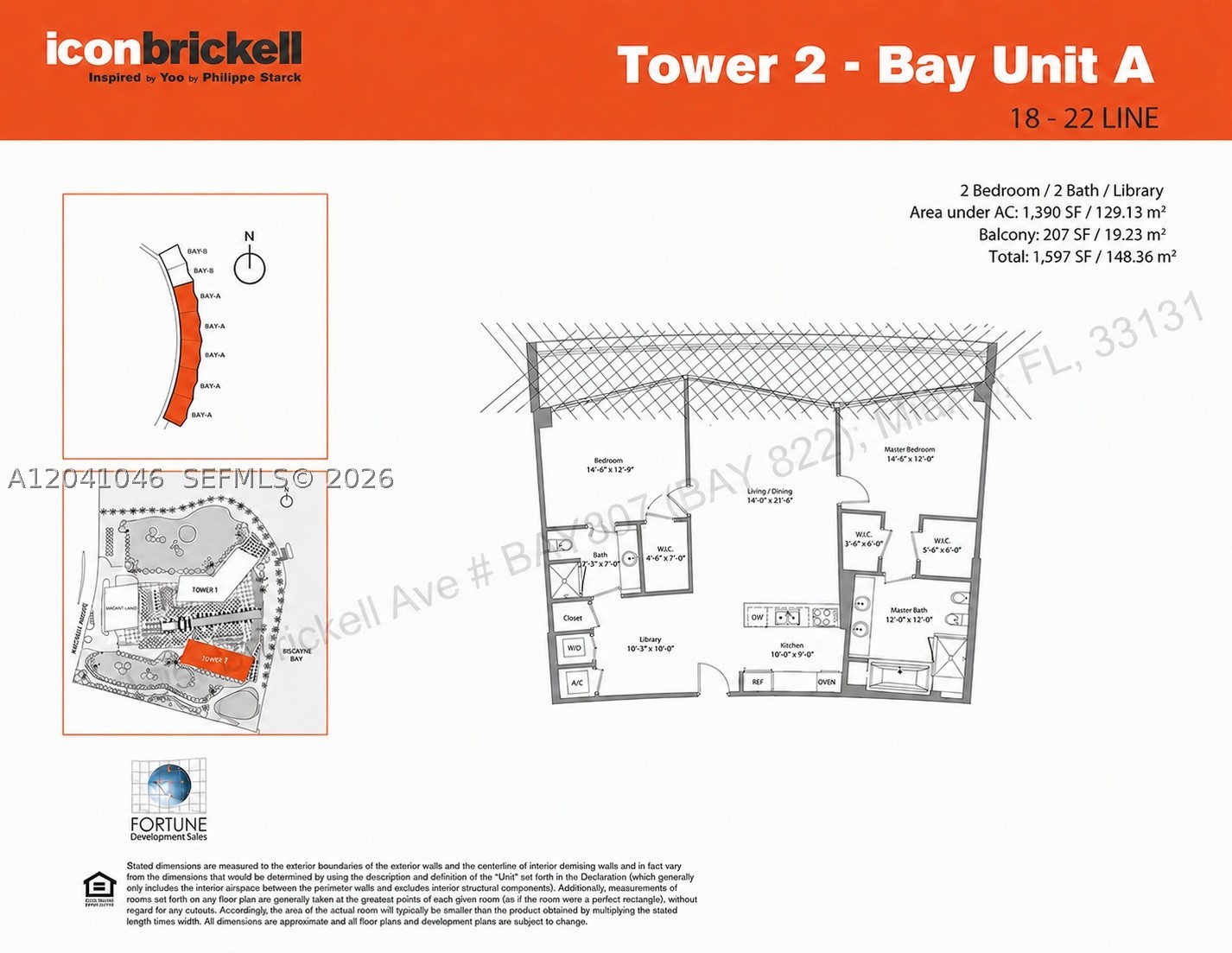 495 Brickell Ave #BAY807, Miami FL 33131