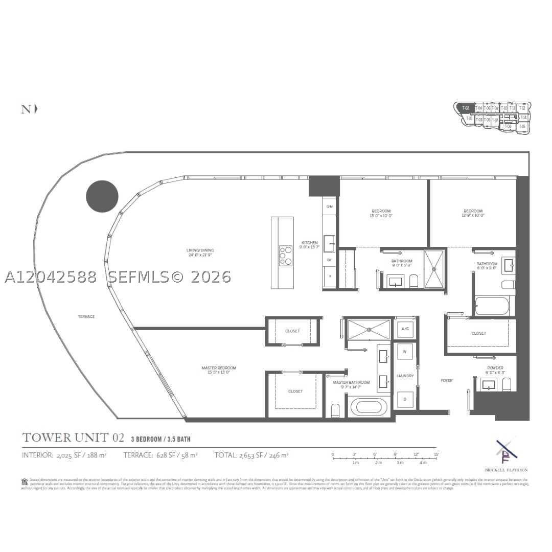 1000 Brickell Plz #2402, Miami FL 33131