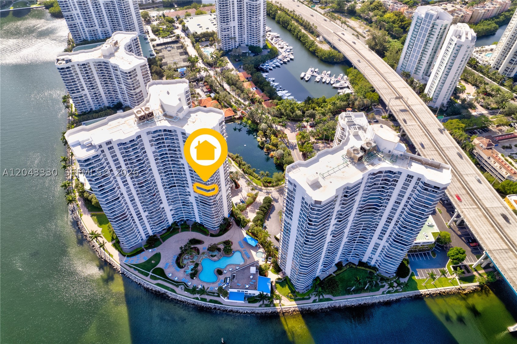 19101 Mystic Pointe Dr #1508, Aventura FL 33180