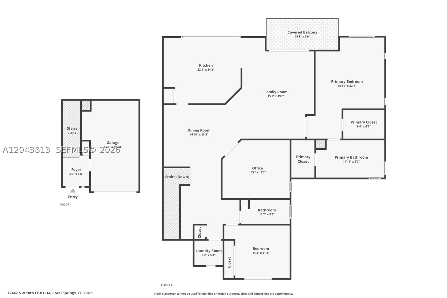 12442 NW 10th Ct #C-14, Coral Springs FL 33071