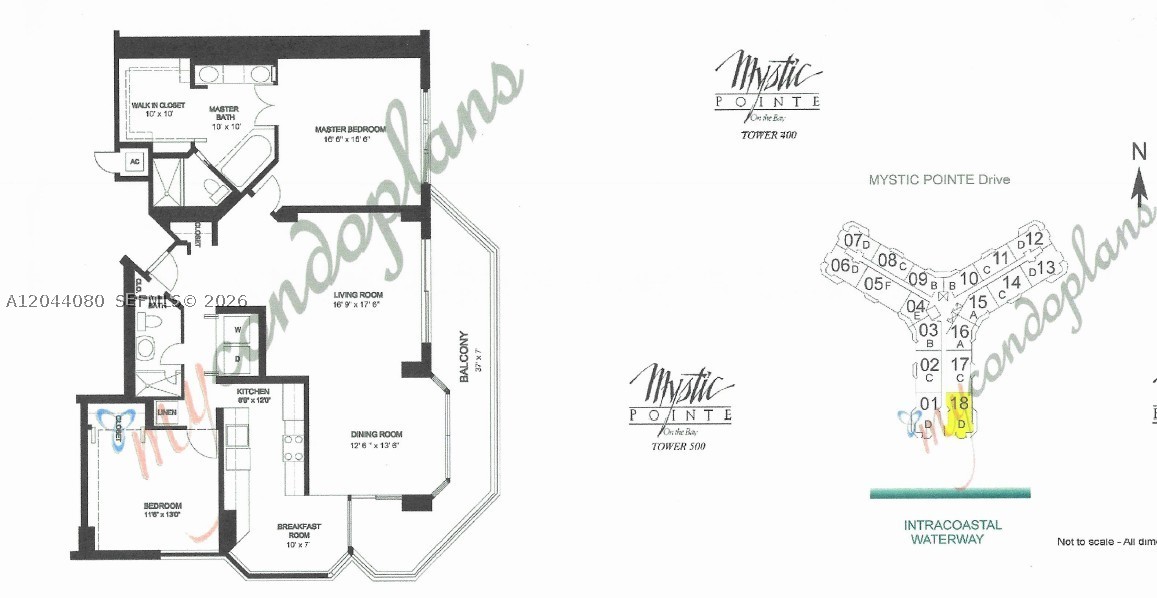 3600 Mystic Pointe Dr #718, Aventura FL 33180