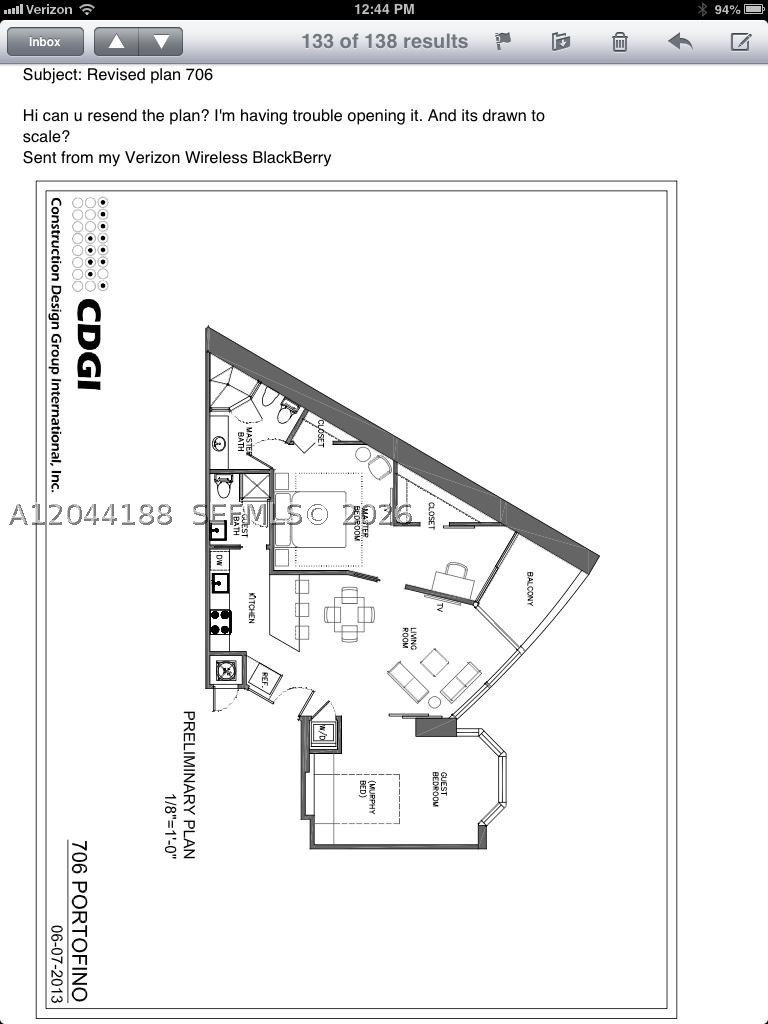 300 S Pointe Dr #706, Miami Beach FL 33139