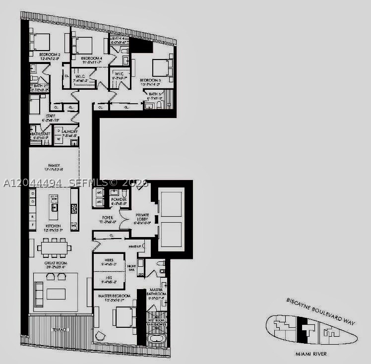 300 Biscayne Blvd Way #5104, Miami FL 33131