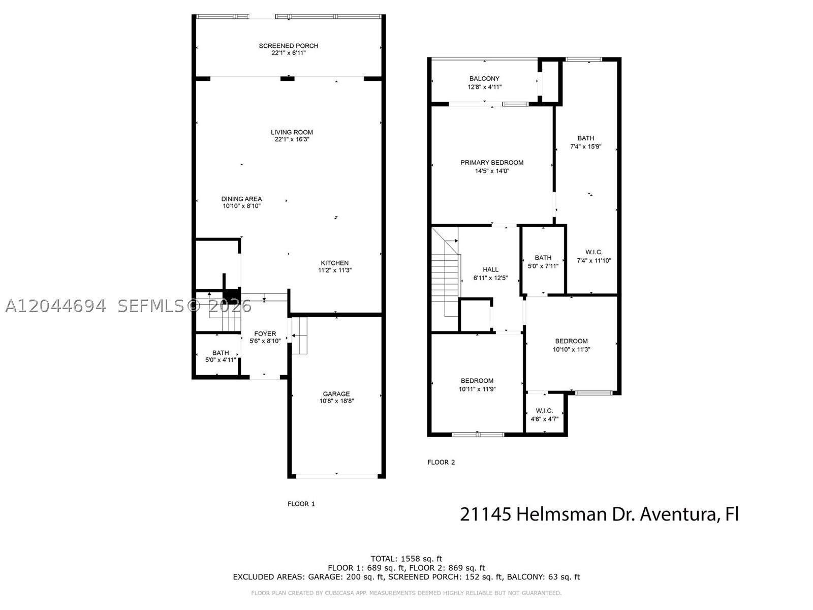 21145 Helmsman Dr #N11, Aventura FL 33180