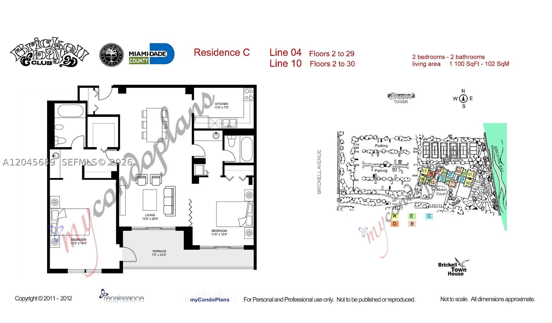 2333 Brickell Ave #1610, Miami FL 33129