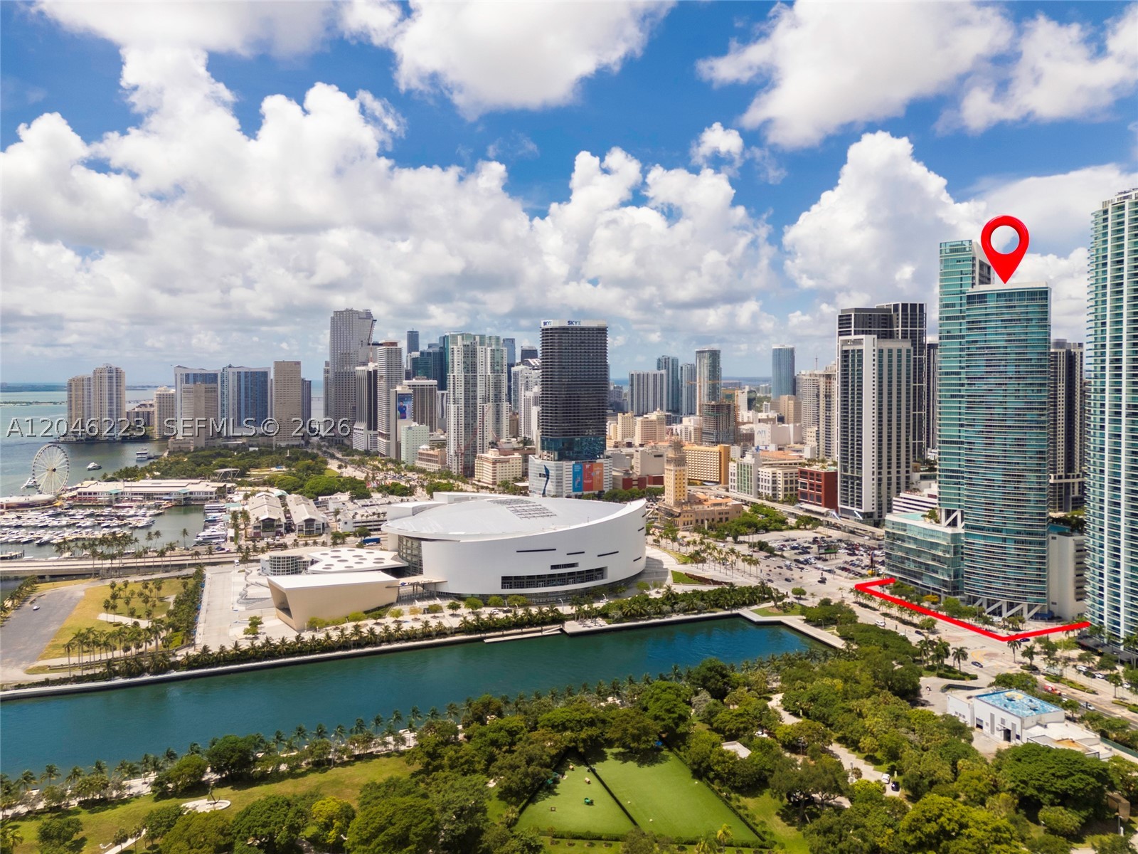 888 Biscayne Blvd #2002, Miami FL 33132