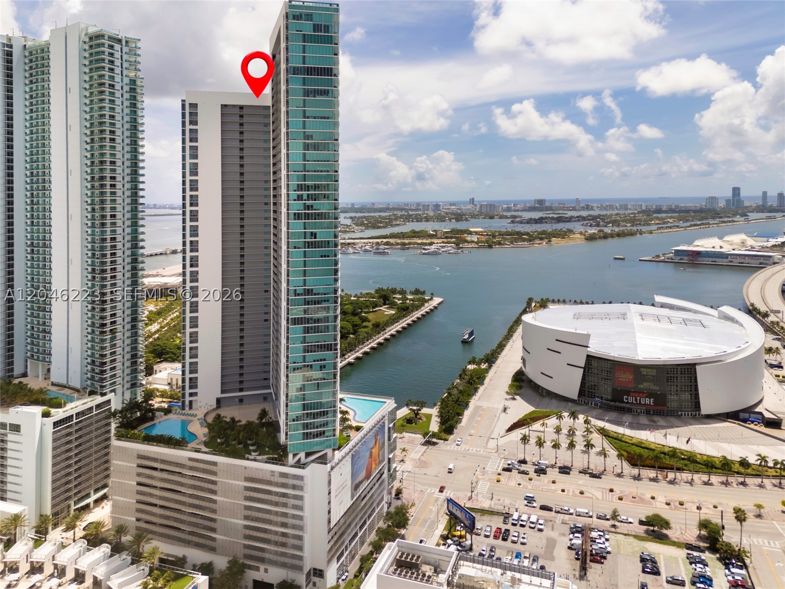 888 Biscayne Blvd #2002, Miami FL 33132