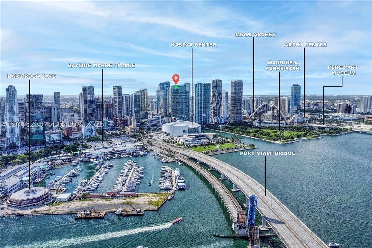 888 Biscayne Blvd #2002, Miami FL 33132