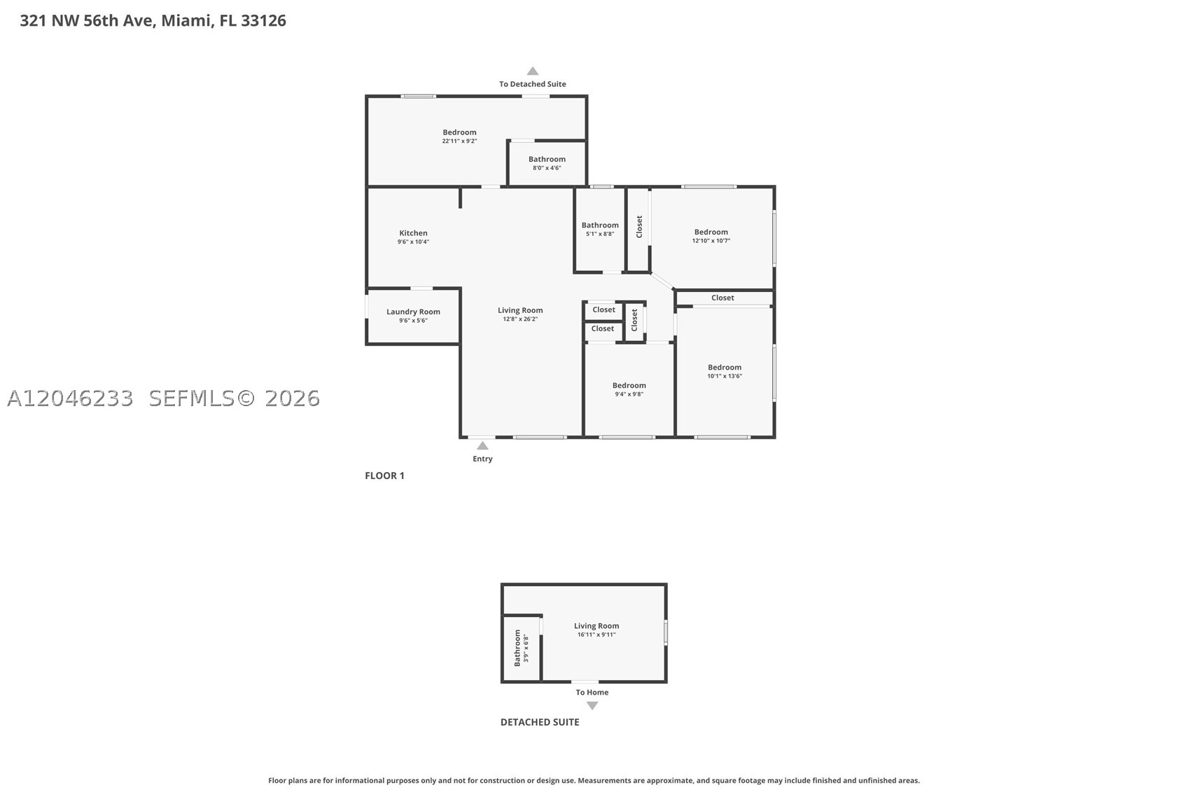 321 NW 56th Ave, Miami FL 33126
