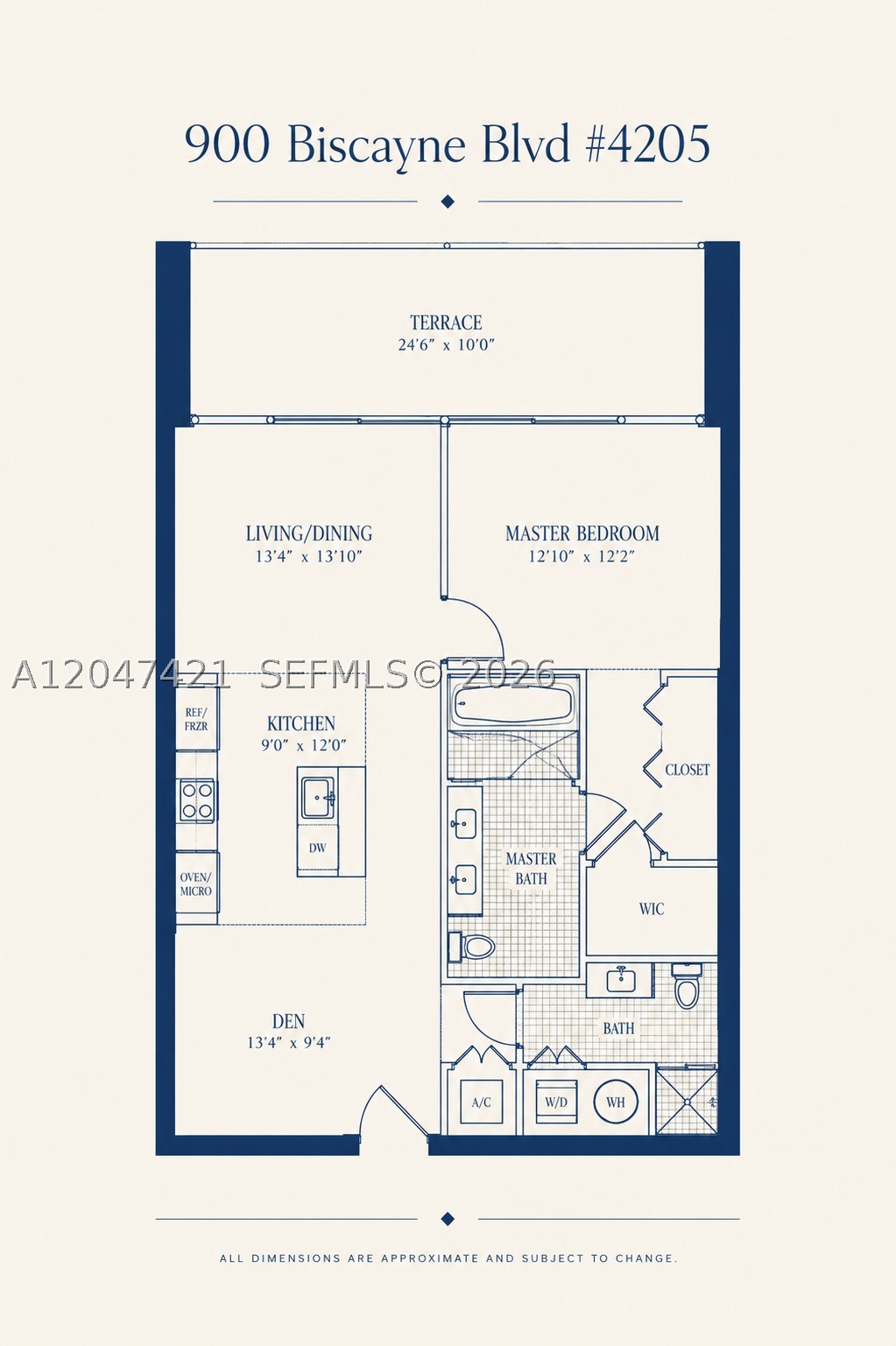 900 Biscayne Blvd #4205, Miami FL 33132