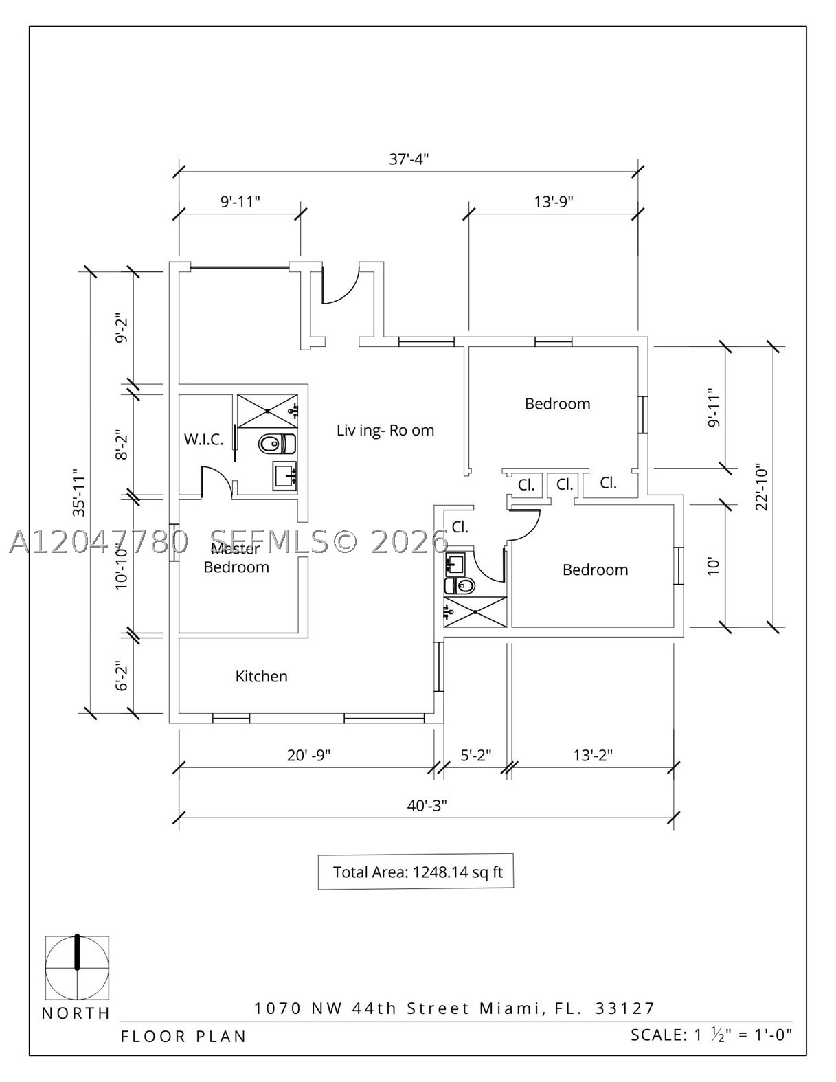 1070 NW 44th St, Miami FL 33127