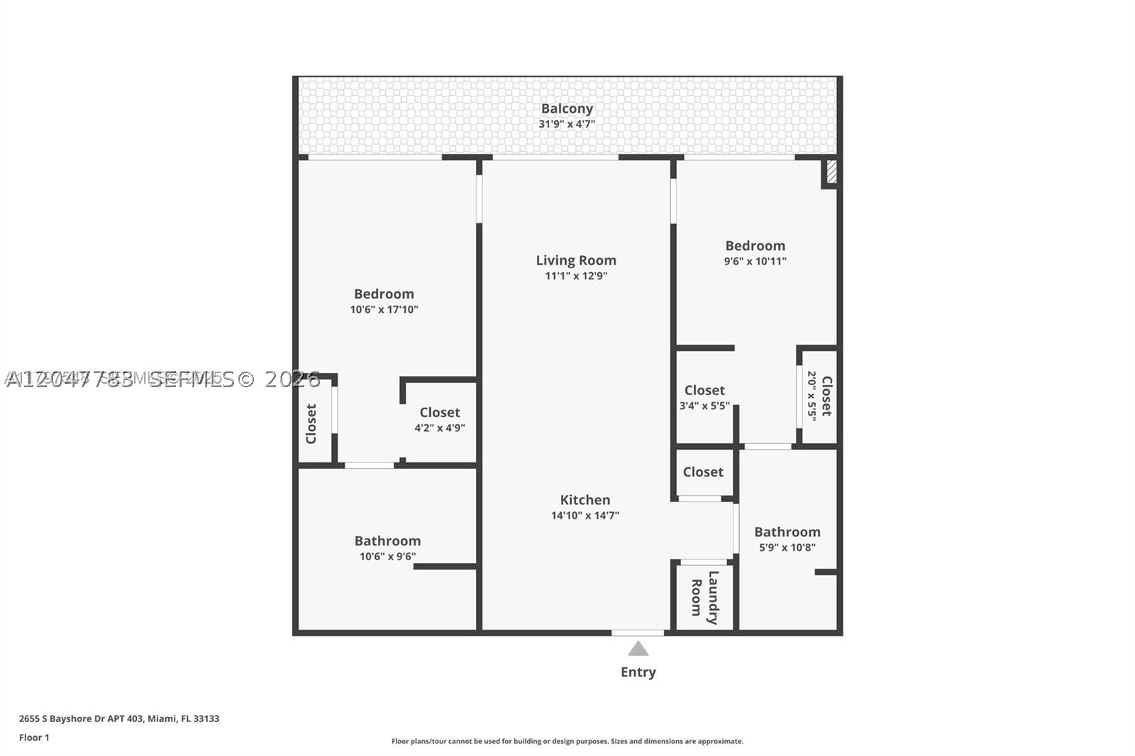 2655 S Bayshore Dr #403, Miami FL 33133