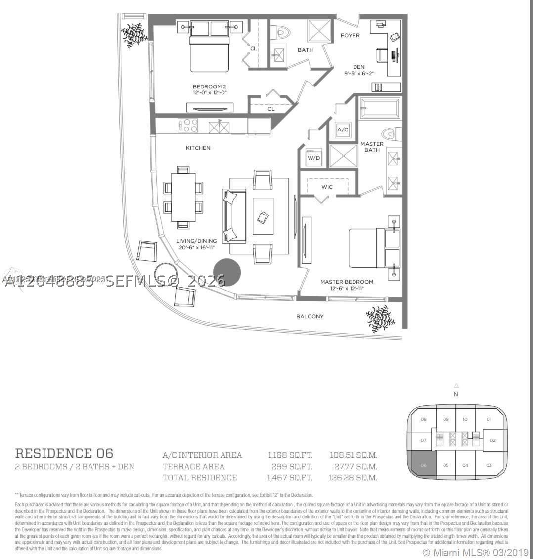 55 SW 9th St #2706, Miami FL 33130