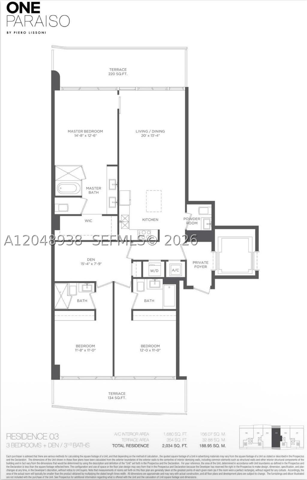 3131 NE 7th Ave #2003, Miami FL 33137