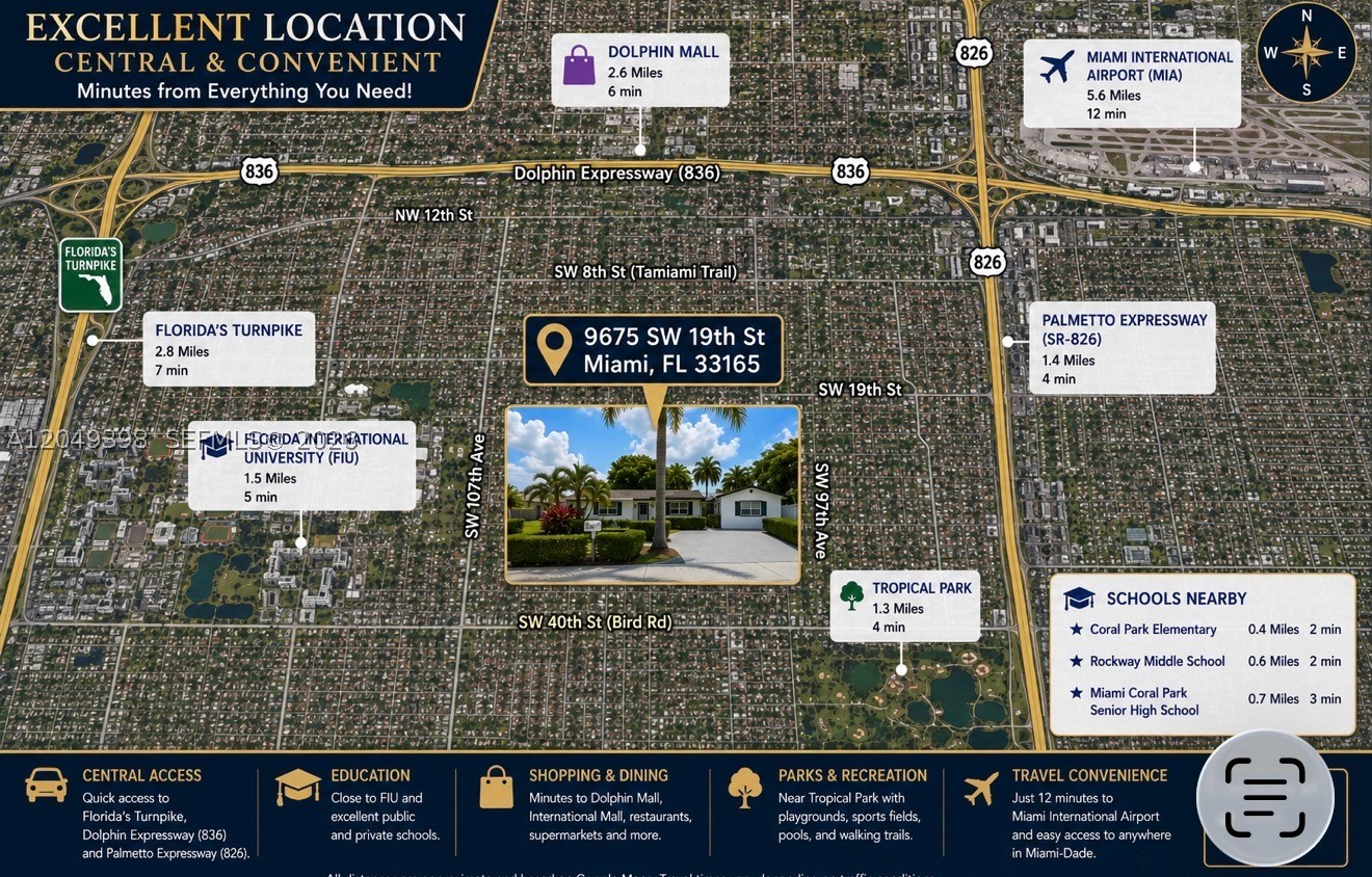 9675 SW 19th St #0, Miami FL 33165