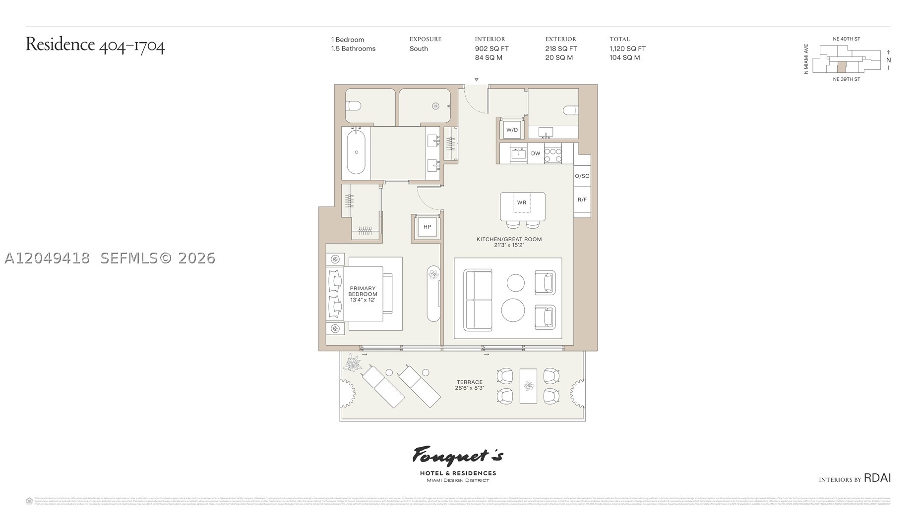 3995 N Miami Avenue #404, Miami FL 33137