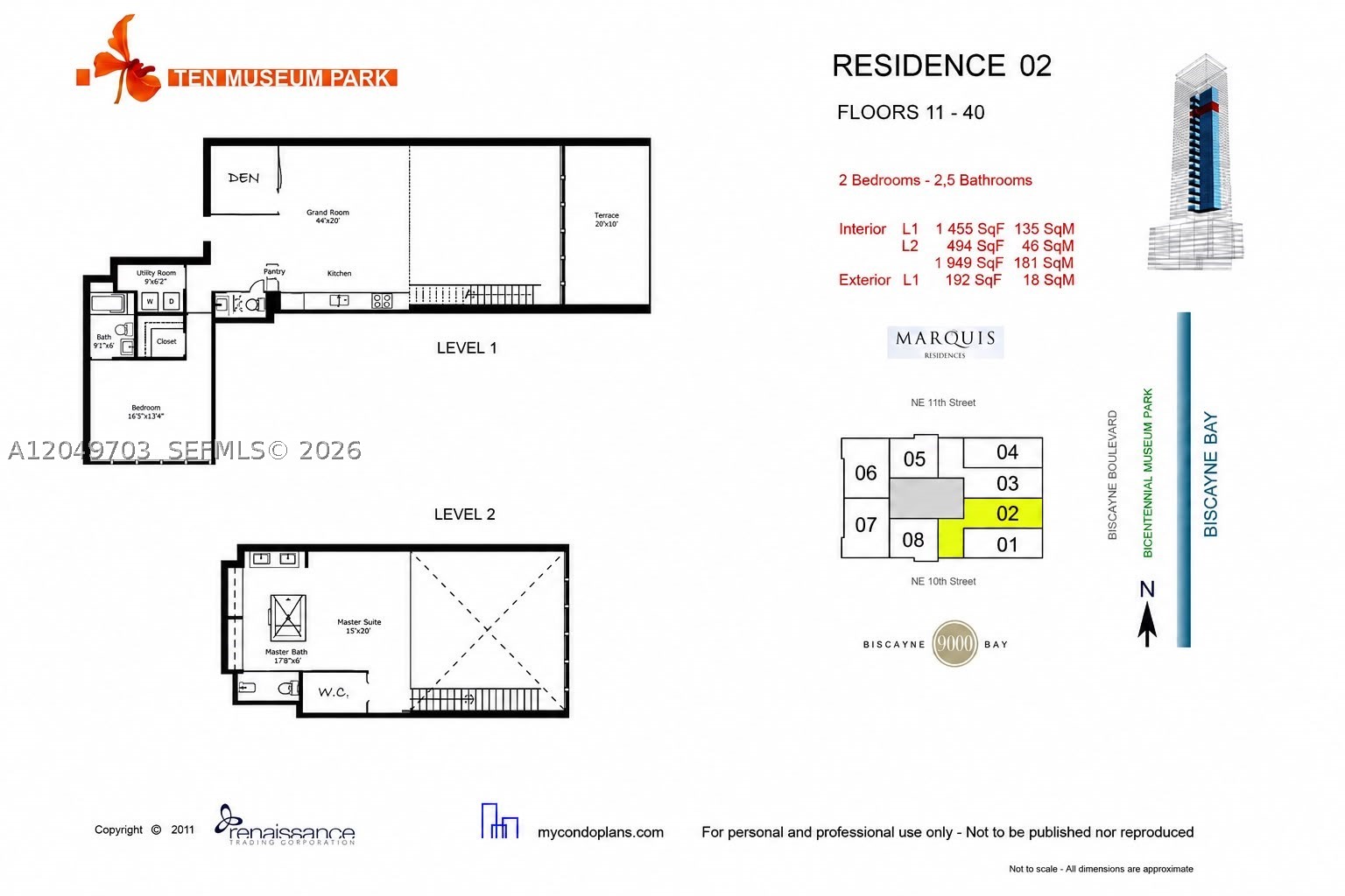 1040 Biscayne Blvd #3802, Miami FL 33132