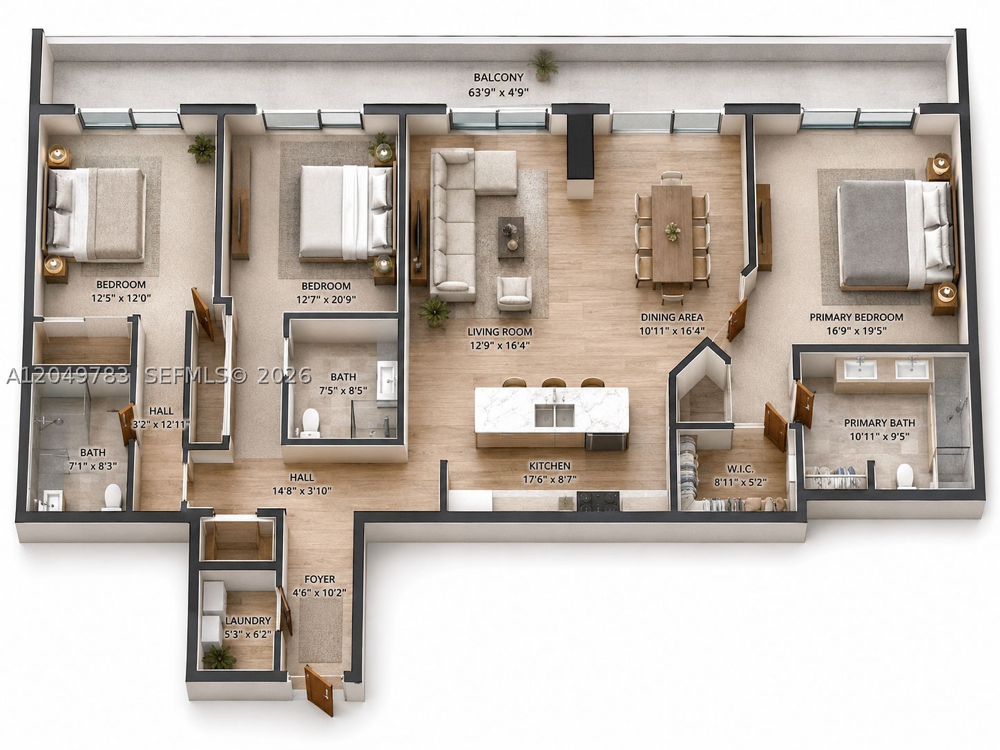 1010 SW 2nd Ave #2201, Miami FL 33130