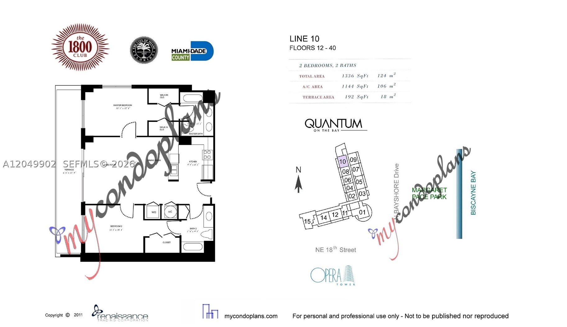 1800 N Bayshore Dr #3310, Miami FL 33132