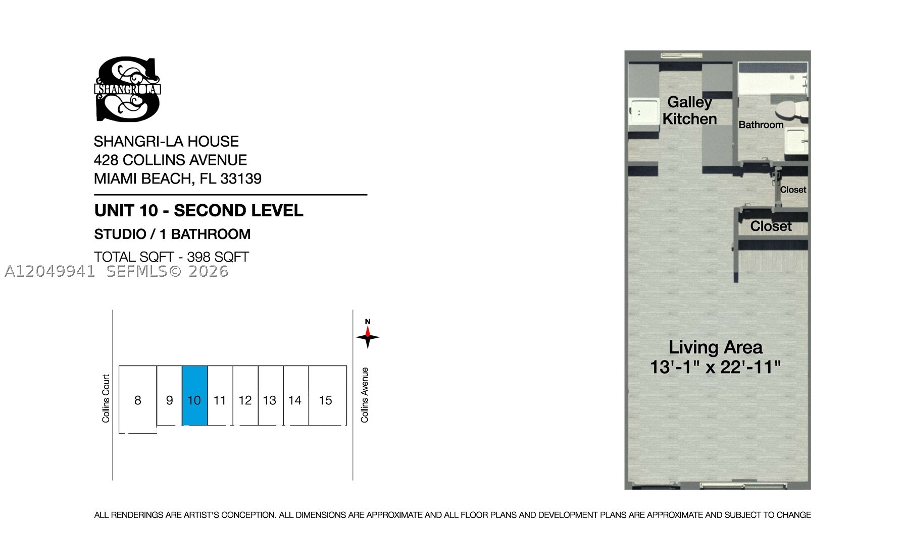 428 Collins Ave #10, Miami Beach FL 33139